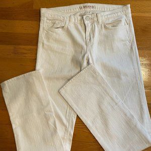 J Brand white jeans, size 28
